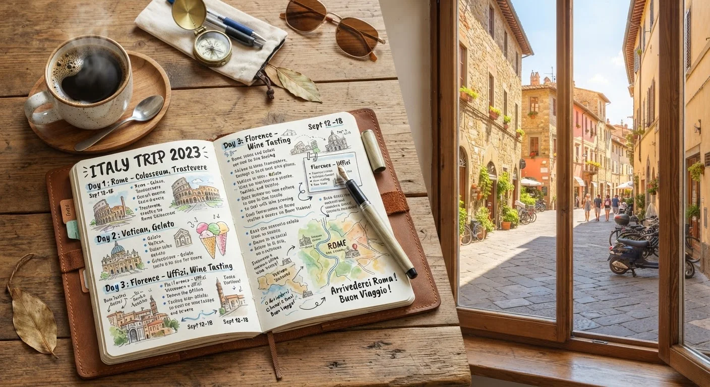 Building a Travel Itinerary That Leaves Room to Breathe
