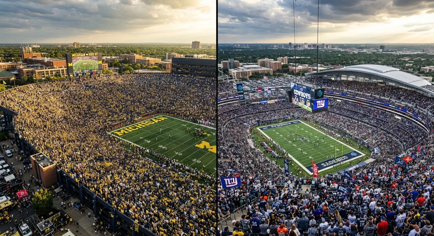 College Sports Fandom vs. Professional Sports Fandom: A Cultural Comparison