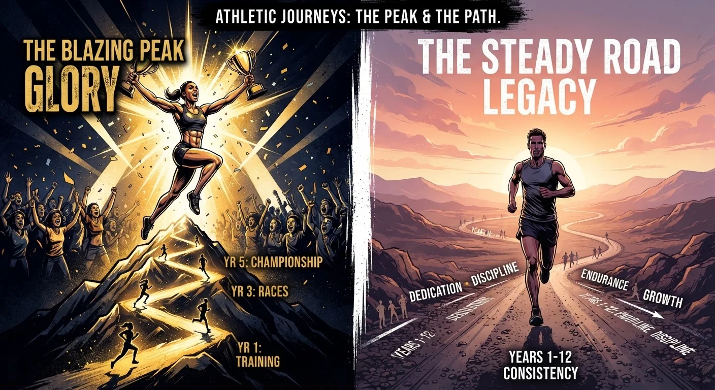 Dominance vs. Longevity: Two Very Different Measures of Athletic Greatness