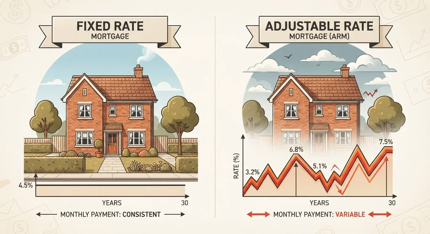 Fixed-Rate vs. Adjustable-Rate Mortgages