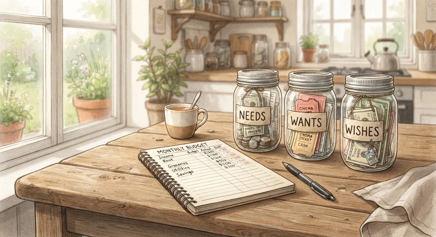 Needs, Wants, and Wishes: Drawing the Line in Your Household Budget