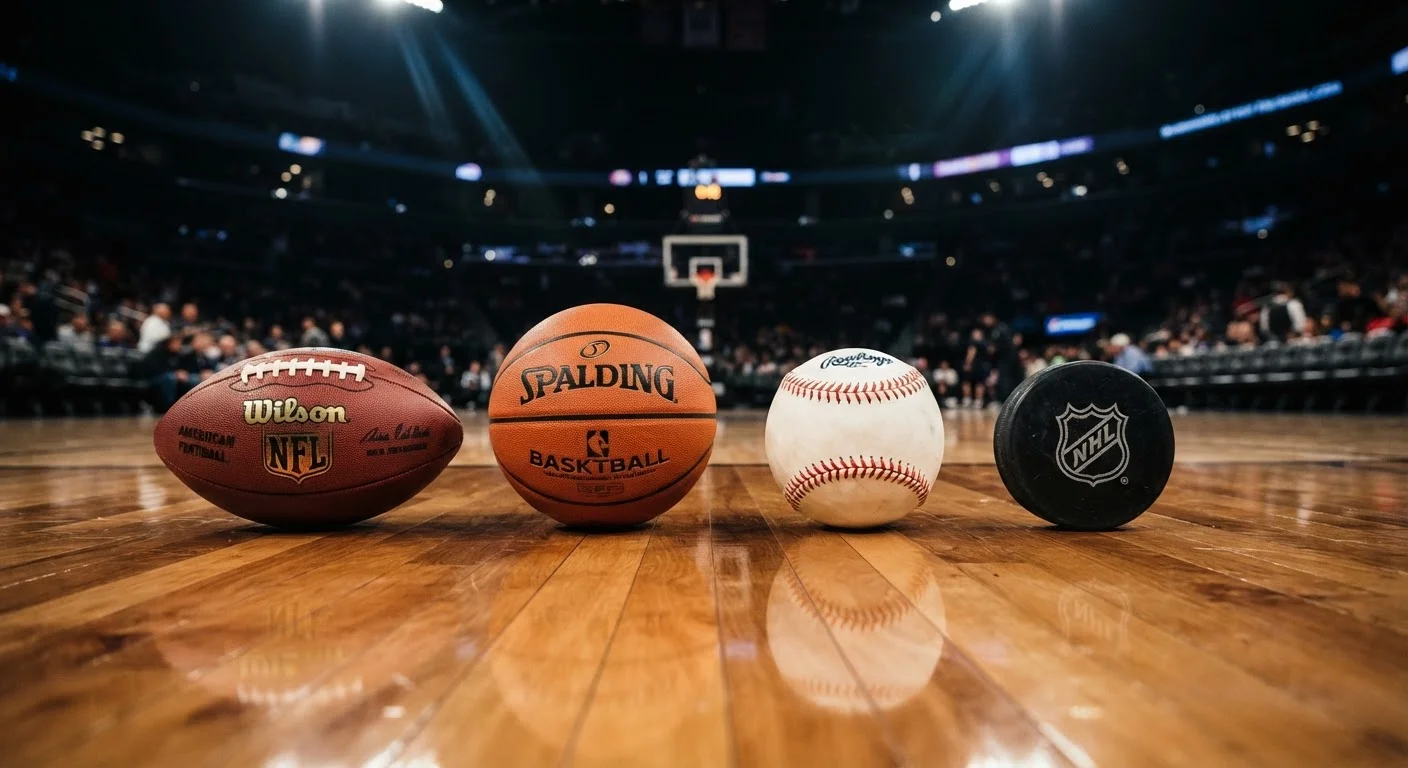 NFL, NBA, MLB, and NHL: How America's Four Major Leagues Compare