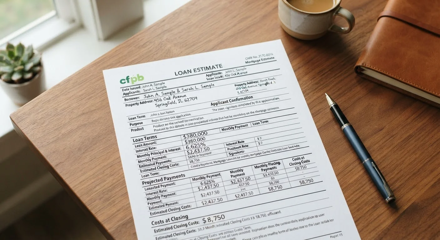 Reading a Loan Estimate: A Field Guide to the Numbers
