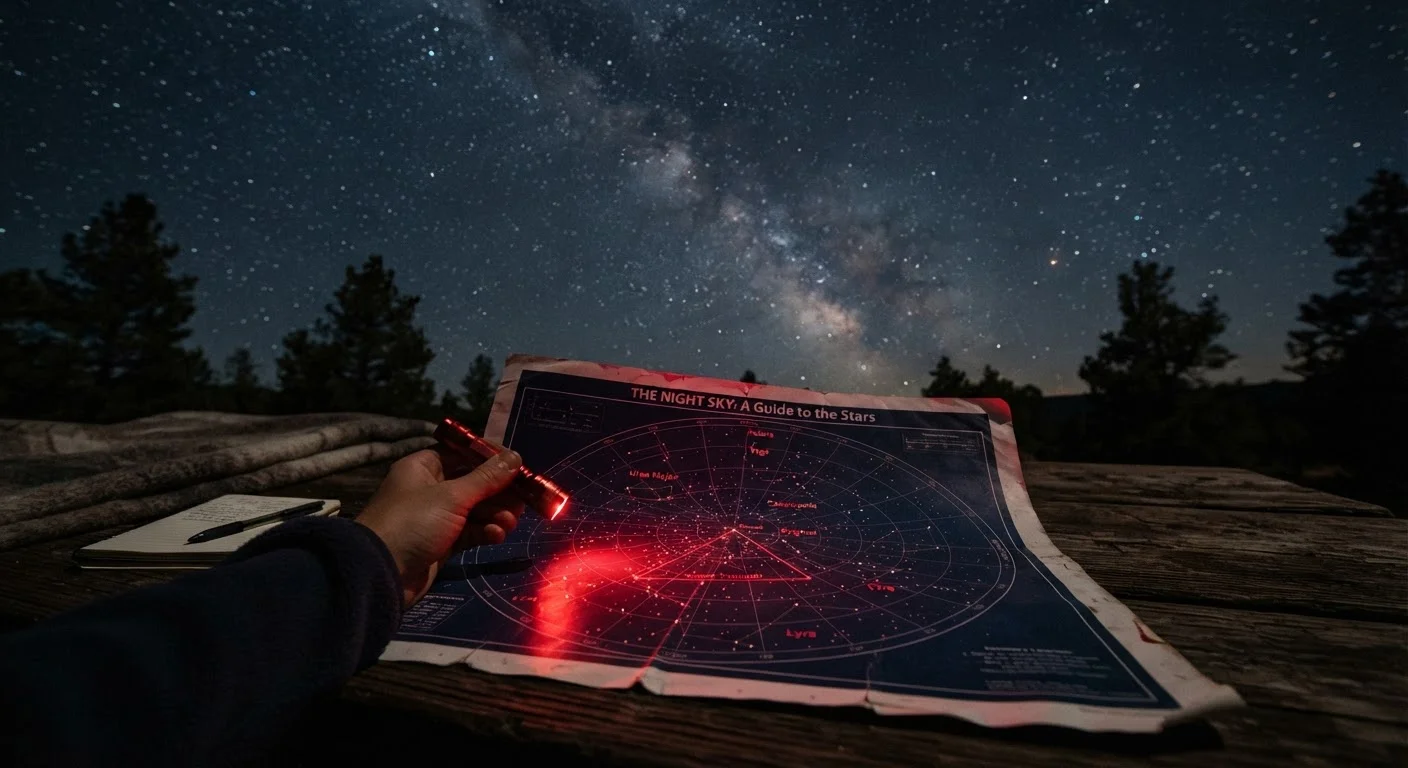 Reading a Star Map: Turning a Flat Chart Into the Real Night Sky