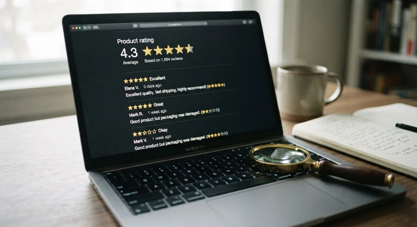Reading Online Reviews Without Getting Manipulated