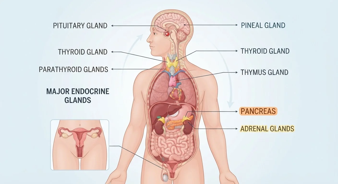 The Endocrine System: Your Body's Slow-But-Powerful Chemical Messenger Network