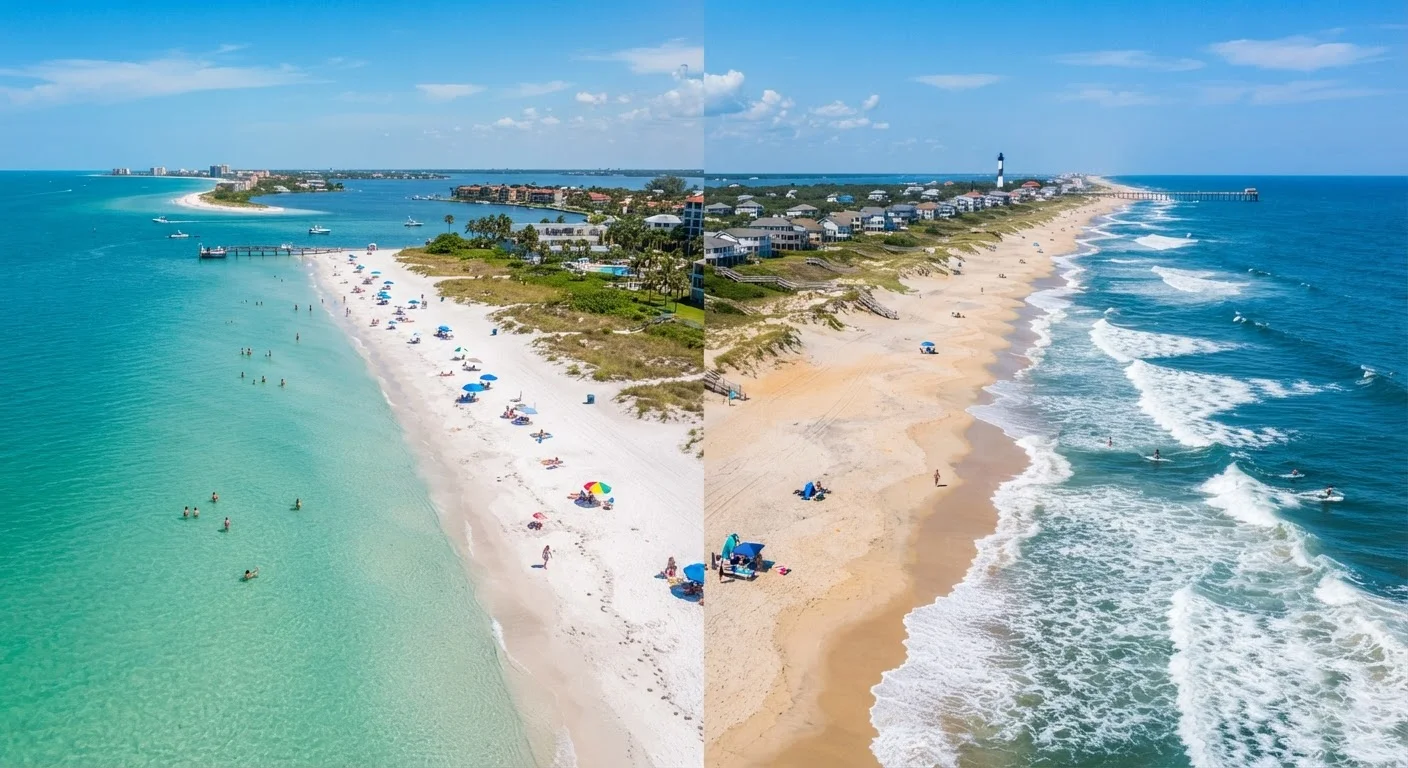 The Gulf Coast vs. the Atlantic Coast: Choosing Your American Beach Vacation