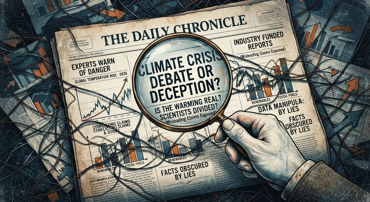 The Misinformation Patterns That Surround Climate Science